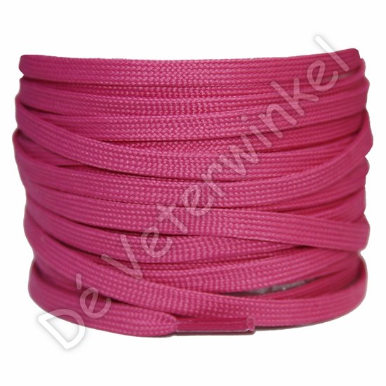 Flat 5mm Polyester Magenta BY THE METERS