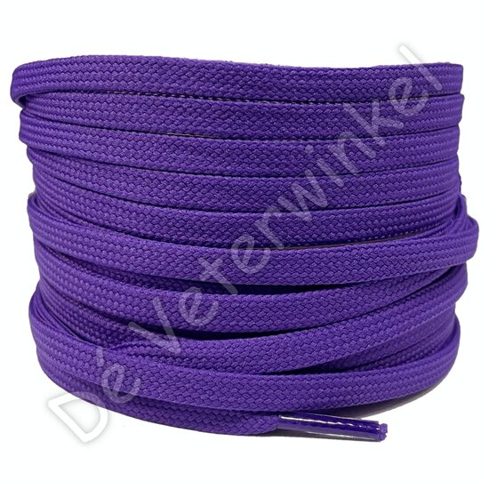 Flat 5mm Polyester Purple BY THE METERS