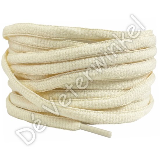 Oval sportlaces 6mm Cream - per pair