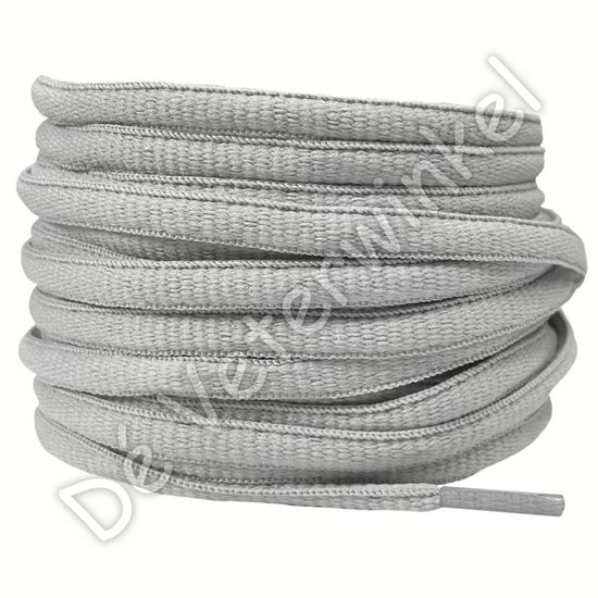 Oval sportlaces 6mm Light Grey - per pair