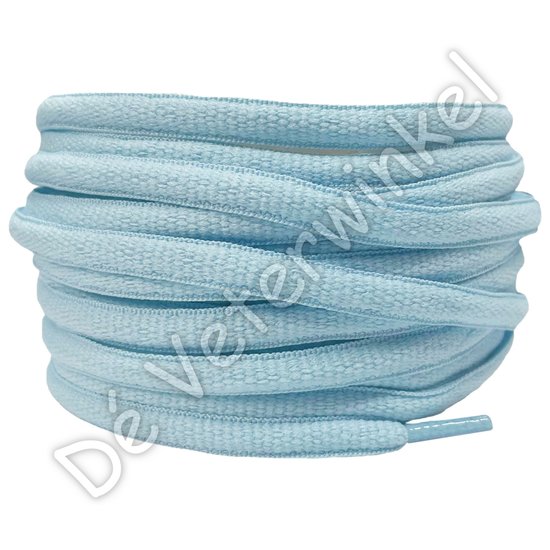 Oval sportlaces 6mm Light Blue - perpair
