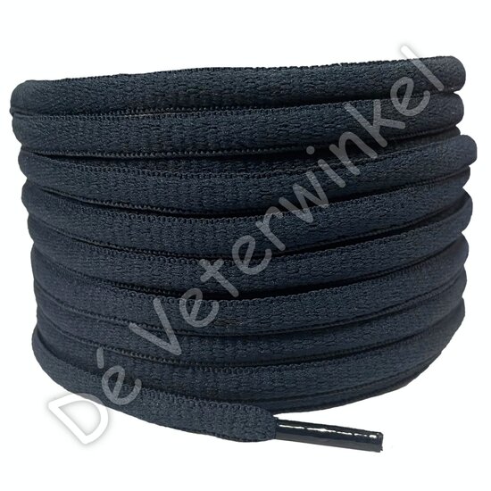 Oval sportlaces 6mm Dark Blue BY THE METERS
