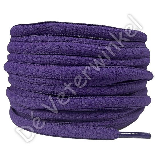 Oval sportlaces 6mm Purple - per pair