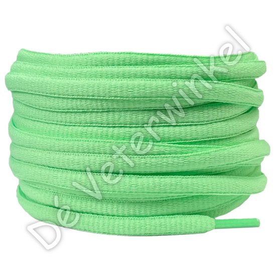 Oval sportlaces 6mm Minty Green SPECIAL LENGTH