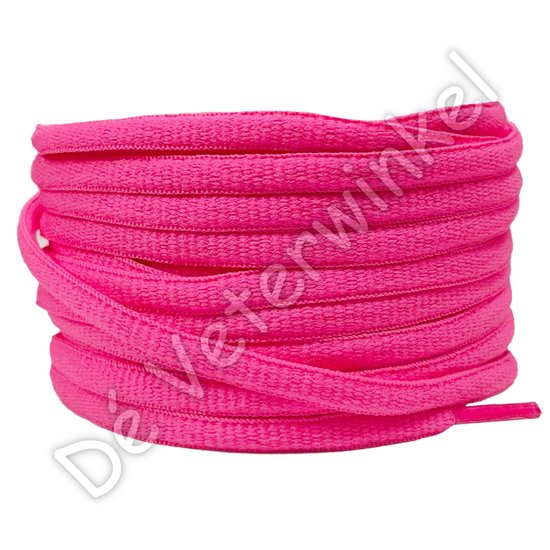 Oval sportlaces 6mm NeonPink - per pair