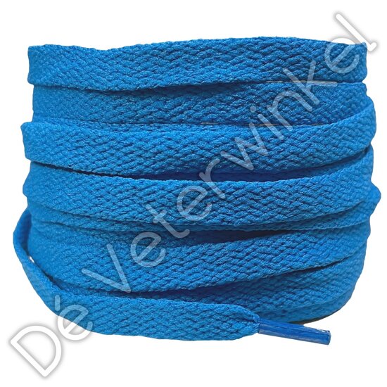 Nike laces flat 8mm Team Royal Blue BY THE METER