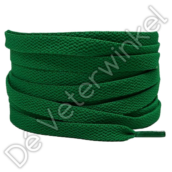 Nike laces flat 8mm Malachite Green - per pair