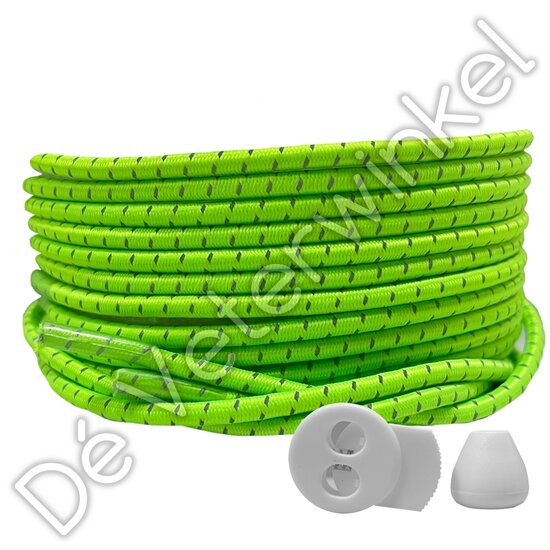 Lock laces REFLECTIVE NeonGreen