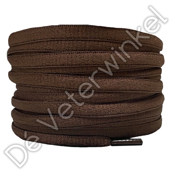 Oval sportlaces 6mm Brown - per pair