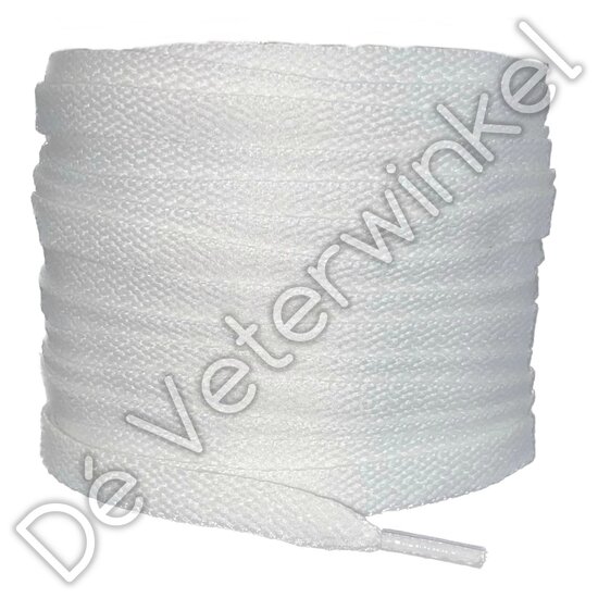 Nike laces flat 8mm Natural-White BY THE METER