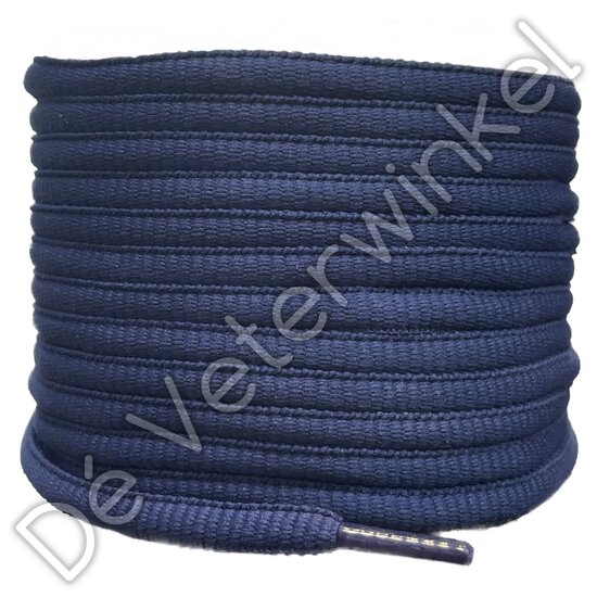 Oval sportlaces 6mm JeansBlue - per pair