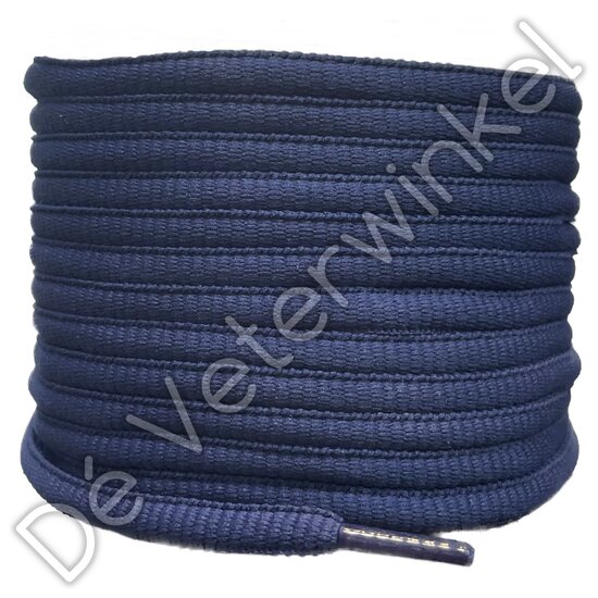 Oval sportlaces 6mm JeansBlue BY THE METERS