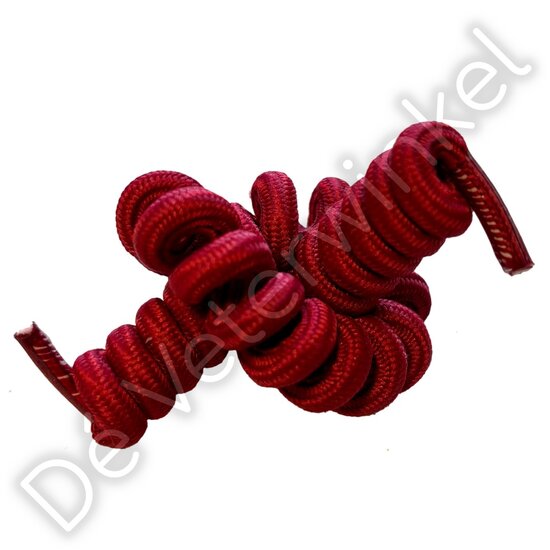 Self-Tightening Laces Cherry Red 120cm