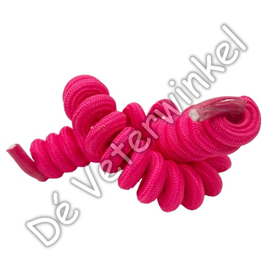 Self-Tightening Laces Neon Pink 120cm