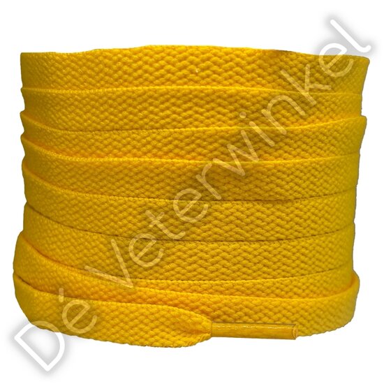 Nike veters plat 8mm Golden Yellow - per paar