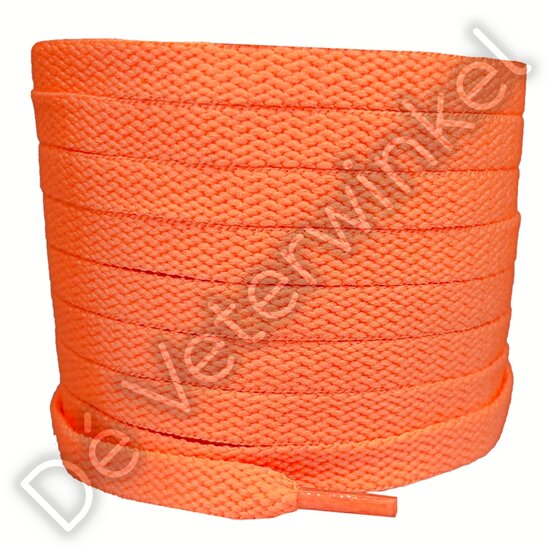 Nike veters plat 8mm Orange Pulse - per paar