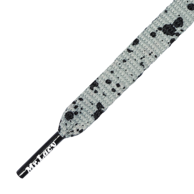 Mr.Lacy Printies Cement Grey/Black 130cm