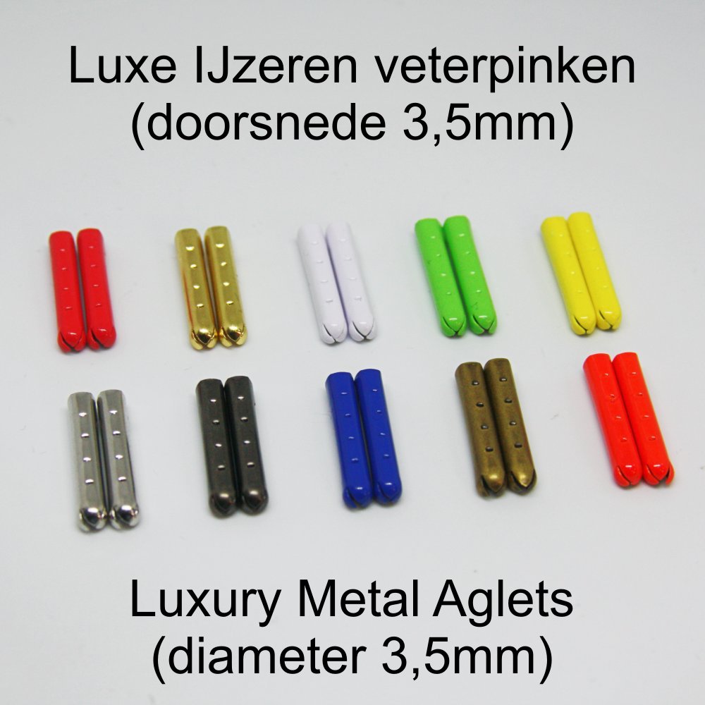 Dubbele discount knoop veters