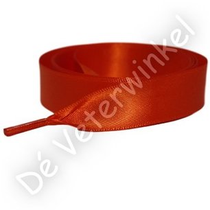 Satijn 25mm Oranje AAN DE METER Satijn 25mm Oranje AAN DE METER