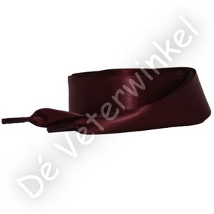 Satijn 25mm Burgundy AAN DE METER Satijn 25mm Burgundy AAN DE METER