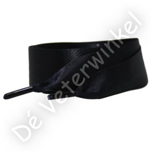 Satijn 25mm Dark Navy AAN DE METER Satijn 25mm Dark Navy AAN DE METER