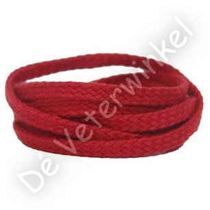 *Flat COARSE 5mm cotton Red - per pair *Flat COARSE 5mm cotton Red - per pair