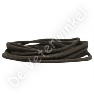 *Trendveter 3mm WAX GrijsTaupe - per paar *Trendveter 3mm WAX GrijsTaupe - per paar
