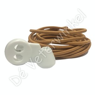 Lock veters Lichtbruin Lock veters Lichtbruin