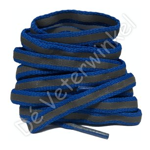 Flat 8mm Reflective RoyalBlue 115cm Flat 8mm Reflective RoyalBlue 115cm