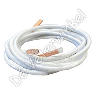 FILLING PIECES Rond elastiek 3mm Wit-/Koper FILLING PIECES Rond elastiek 3mm Wit-/Koper