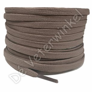 Plat 5mm Polyester GrijsTaupe - per paar Plat 5mm Polyester GrijsTaupe - per paar