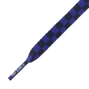 Mr.Lacy Printies Checkered Purple 130cm Mr.Lacy Printies Checkered Purple 130cm