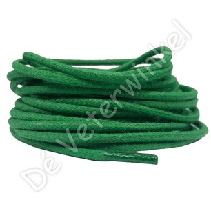 Rond 2mm wax Appelgroen AAN DE METER Rond 2mm wax Appelgroen AAN DE METER