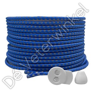 Lock veters REFLECTIE Koningsblauw Lock veters REFLECTIE Koningsblauw