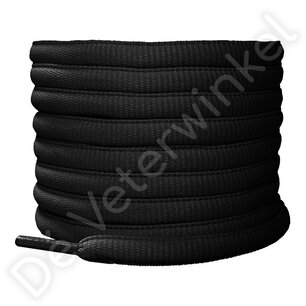 Ovaal sportveter 9mm Zwart - per paar Ovaal sportveter 9mm Zwart - per paar
