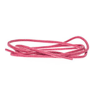 *Rond 2mm wax Roze - per paar *Rond 2mm wax Roze - per paar