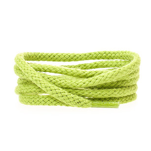 Rond GROF 4mm katoen Lichtgroen 90CM Rond GROF 4mm katoen Lichtgroen 90CM