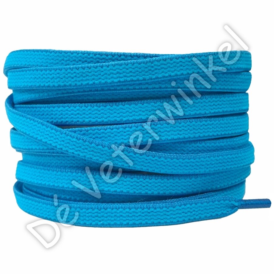 Flat ELASTIC 7mm Aqua
