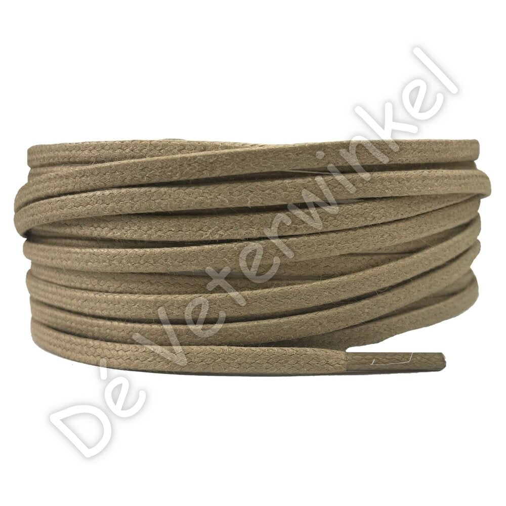Flat 4mm wax Beige