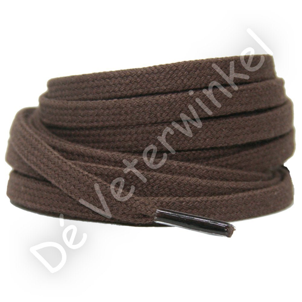Flat cotton 6mm Brown