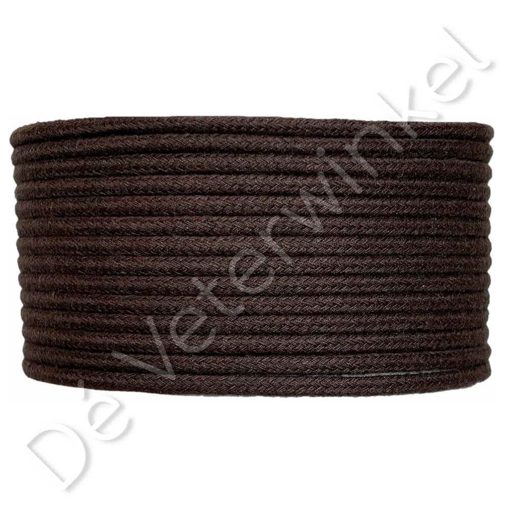 Cordlace 3mm cotton Brown