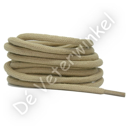 Round 5mm cotton Dark Beige