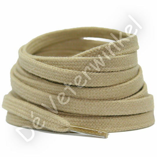 Flat cotton 6mm Dark Beige