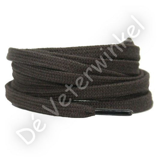 Flat cotton 6mm Dark Brown