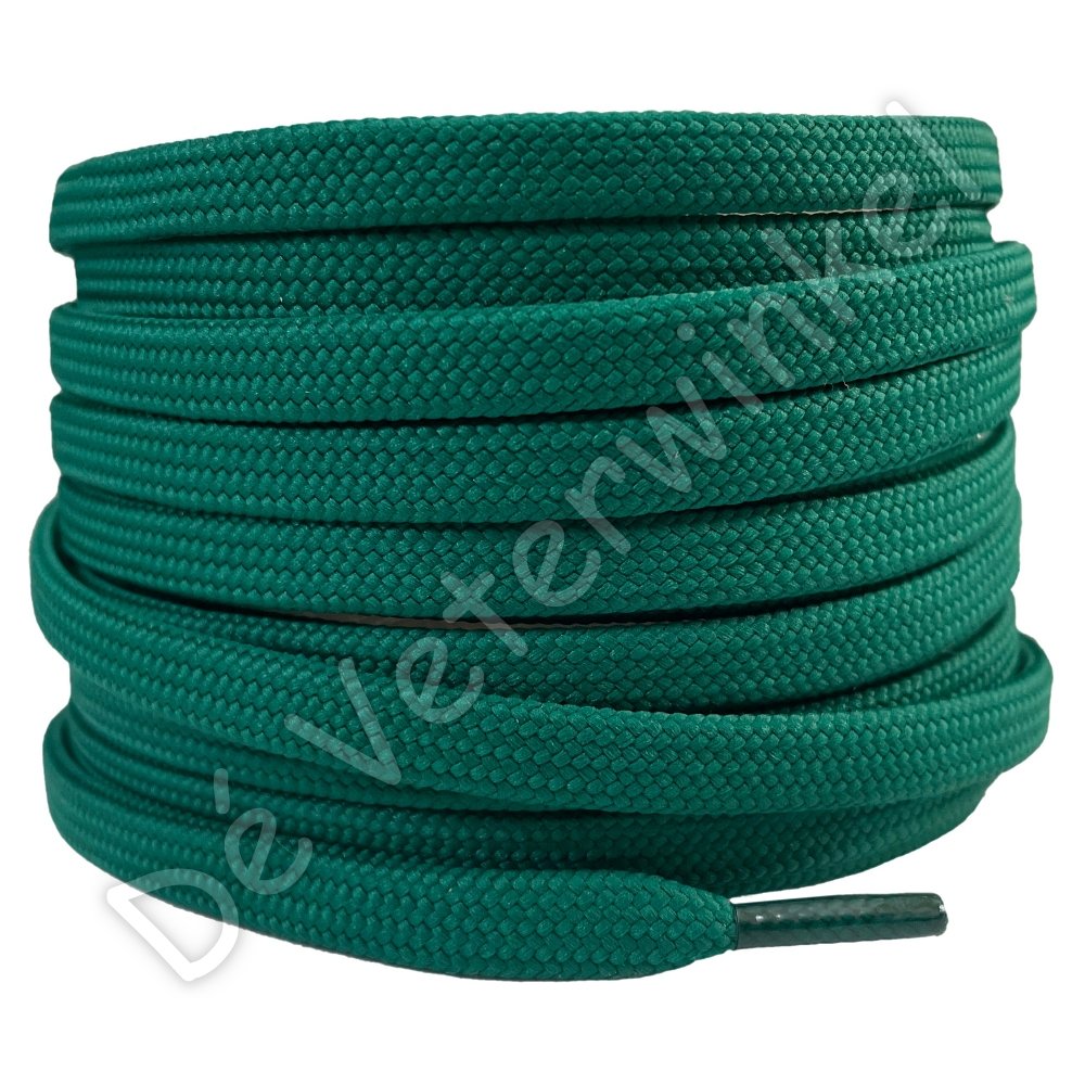 Flat 8mm polyester Dark Green