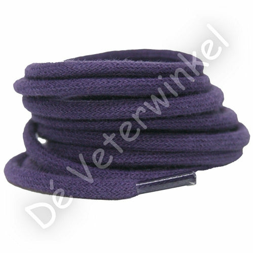 Round 5mm cotton Dark Purple