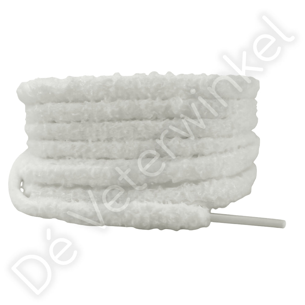 Fluffy laces 10mm Natural-White