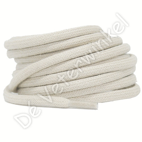 Round 5mm cotton Off-White