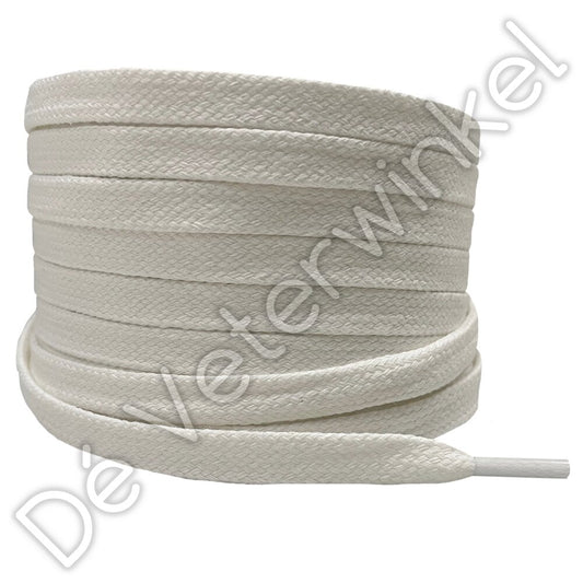 Flat 8mm cotton Off-White