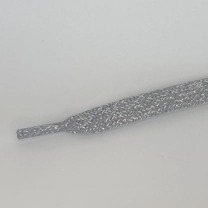 Glitterveter 8mm Zilverdraad
